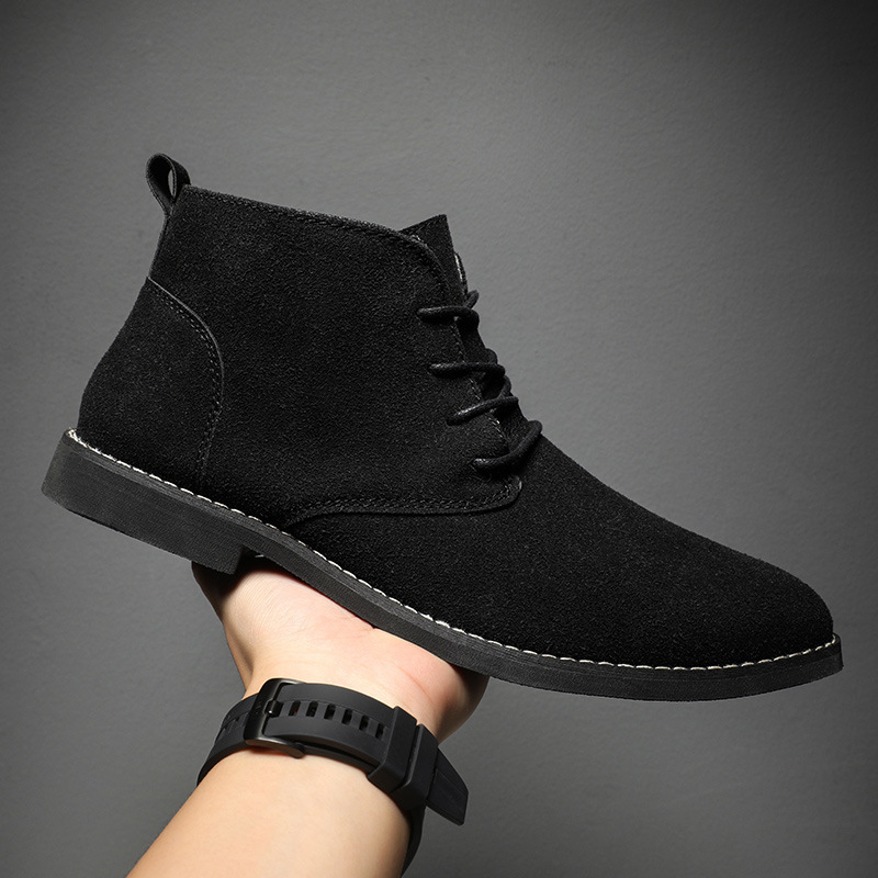 Men Formal Wear With Boots - Британские коричневые ботинки челси для мужчин,