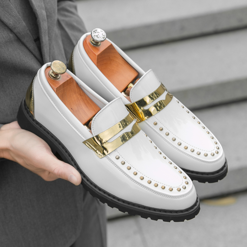 Men'S Formal Party Wear Shoes - Мужские модные лоферы из искусственной кожи