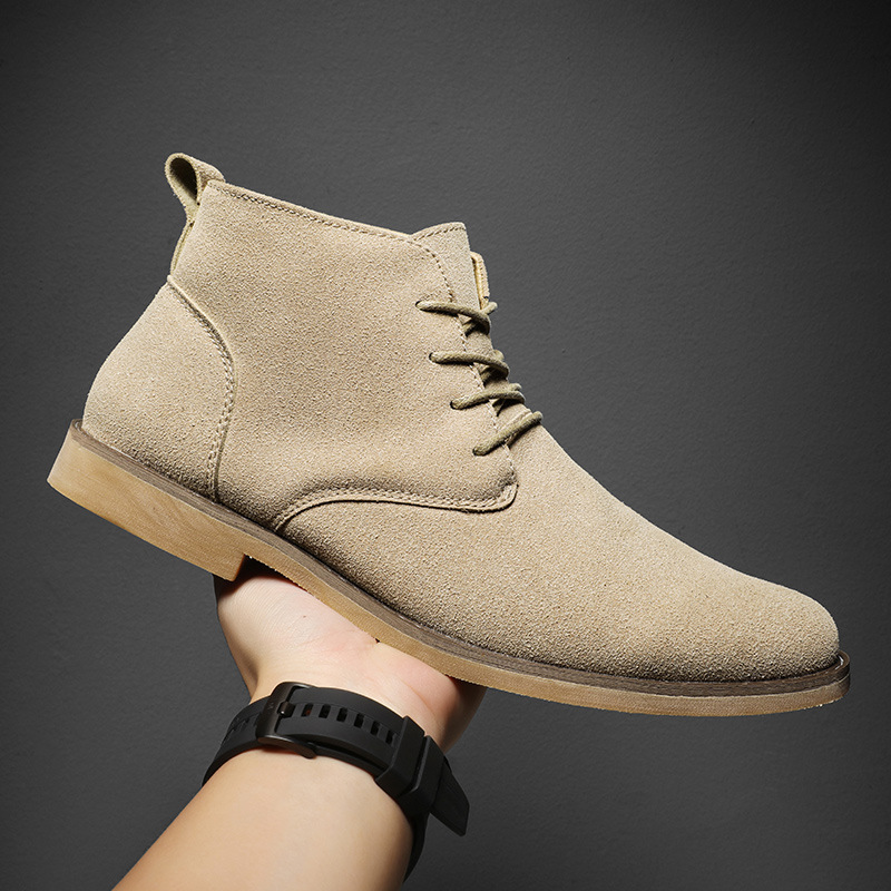 Британские коричневые ботинки  – обзор и цена Men Formal Wear With Boots