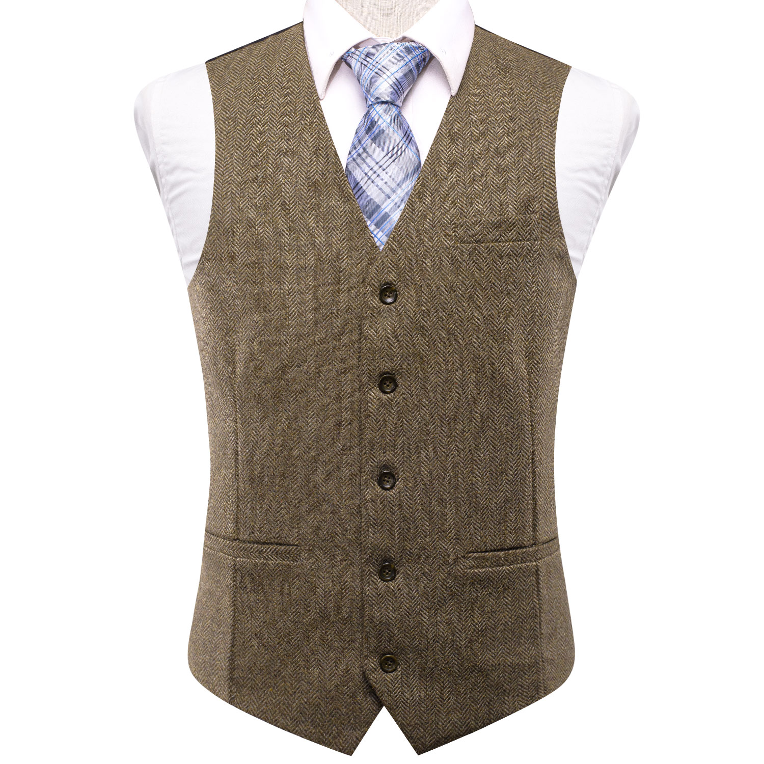 Мужской жилет с V-образным выр – обзор и цена Men Linen Formal Wear