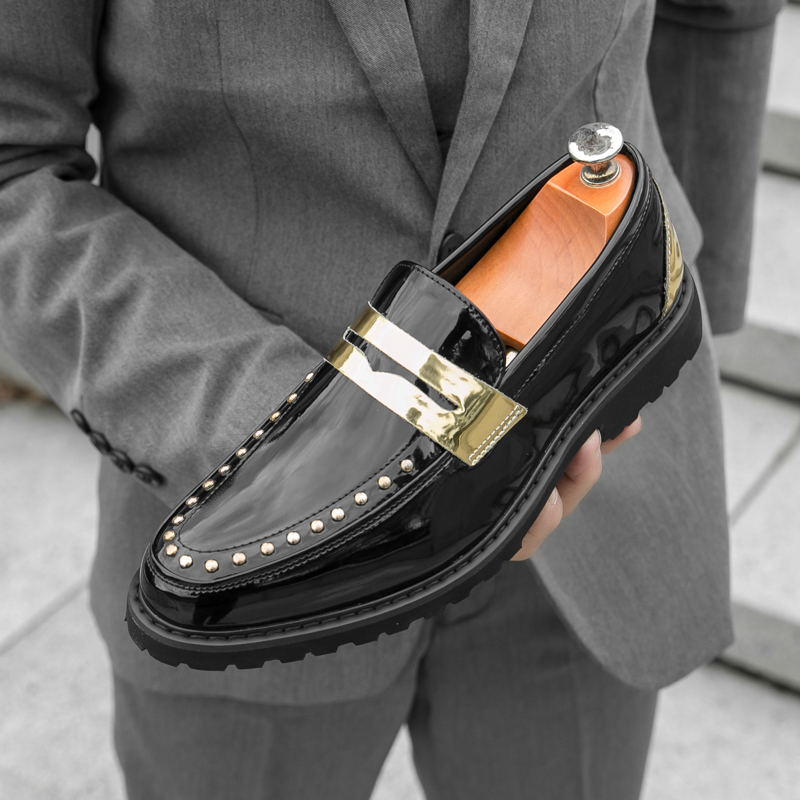 Мужские модные лоферы из искус – обзор и цена Men'S Formal Party Wear Shoes