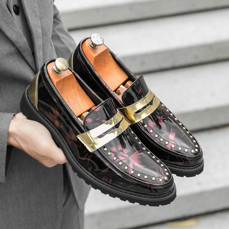 Мужские модные лоферы из искус – обзор и цена Men'S Formal Party Wear Shoes
