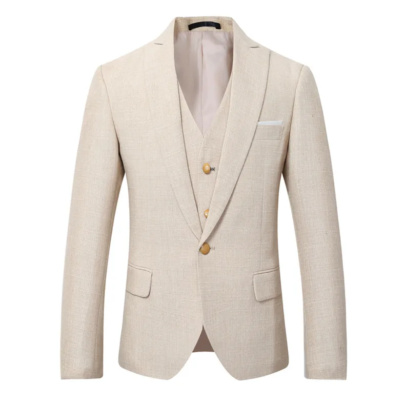 Костюм мужской льняной повседн – обзор и цена Men Linen Formal Wear