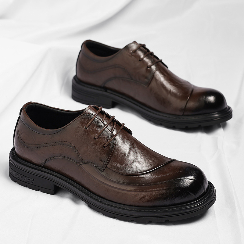 Коричневые туфли из натурально – обзор и цена Men'S Formal Party Wear Shoes