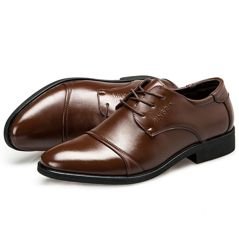 Мужские кожаные туфли больших  – обзор и цена Men'S Formal Party Wear Shoes