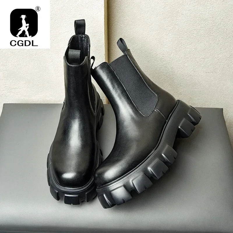 Ботинки мужские классические,  – обзор и цена Men Formal Wear With Boots