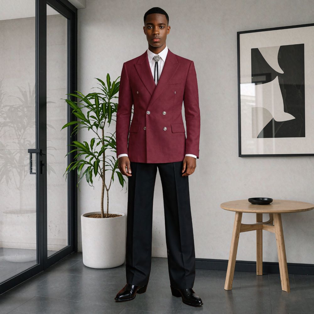 Мужской костюм из двух частей, – обзор и цена Men Linen Formal Wear