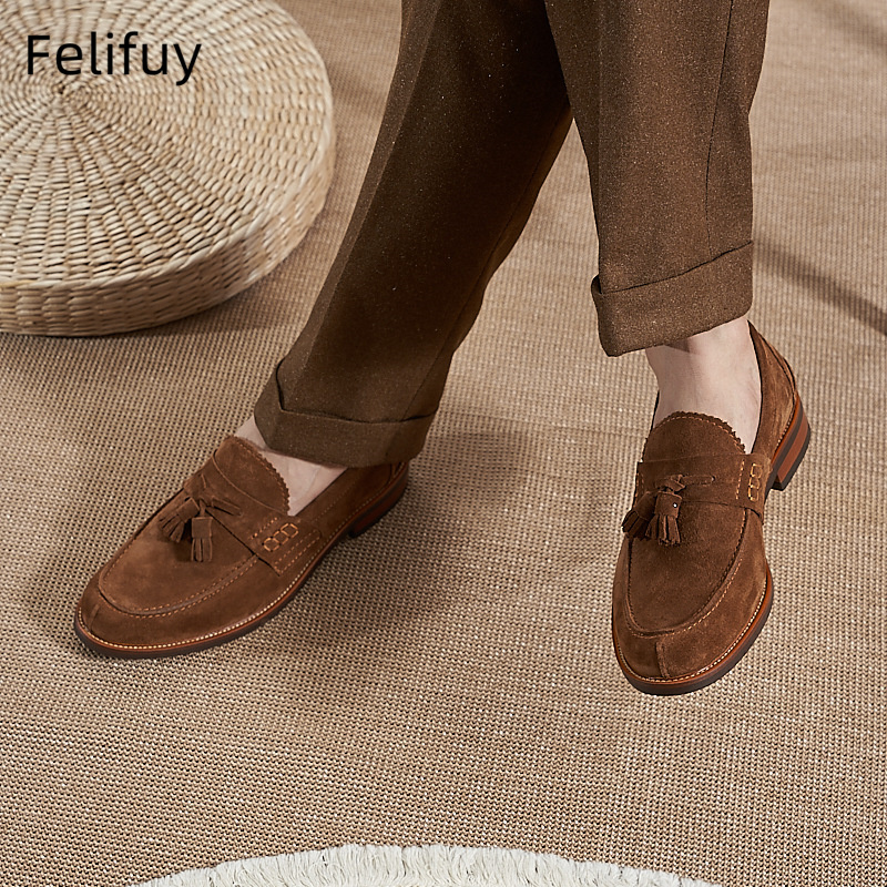Новые коричневые мужские лофер – обзор и цена Men'S Formal Party Wear Shoes