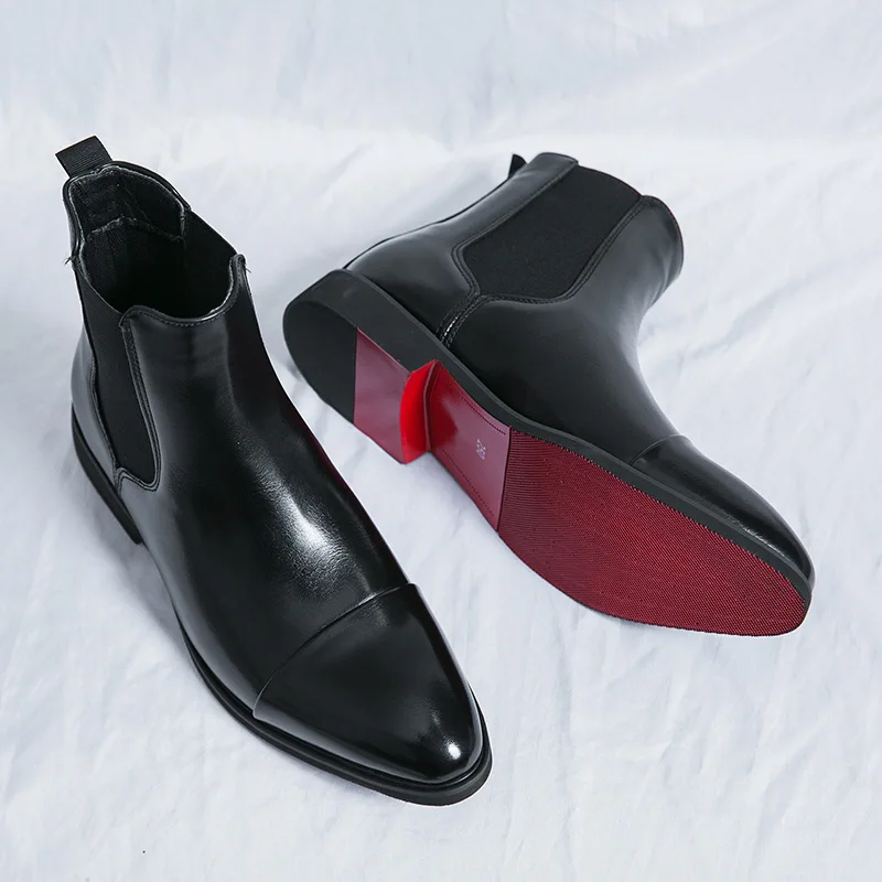 Мужские ботинки Деловые ботиль – обзор и цена Men Formal Wear With Boots